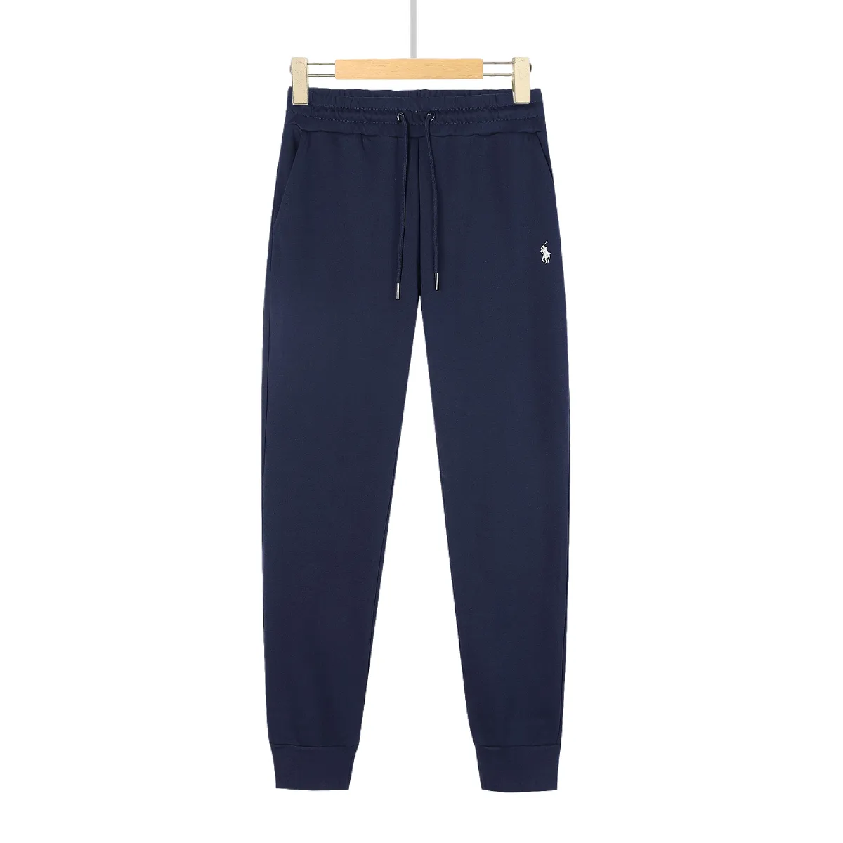 P190 2716#RL Ralph Lauren pony embroidered sweatpants and trousers Color: black gray dark blue Size: M-XXL Fabric: 350g pure cotton terry